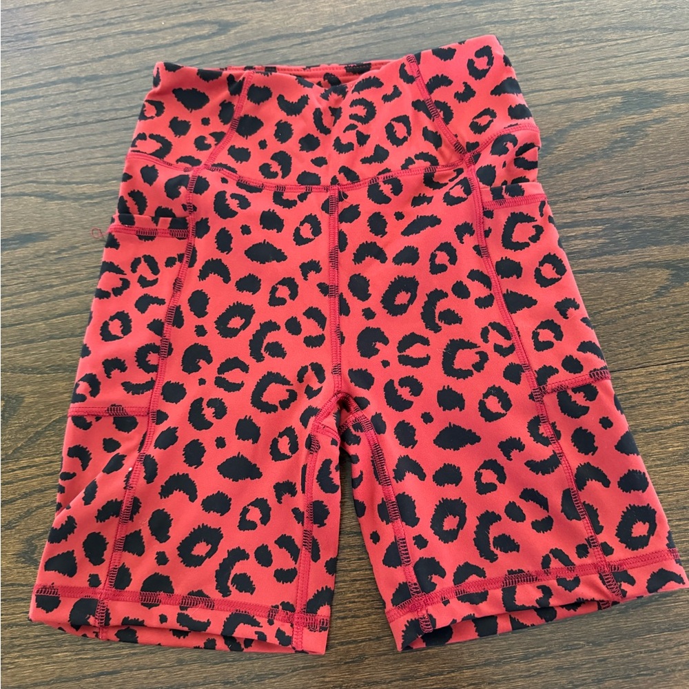 Printed Bike Shorts
